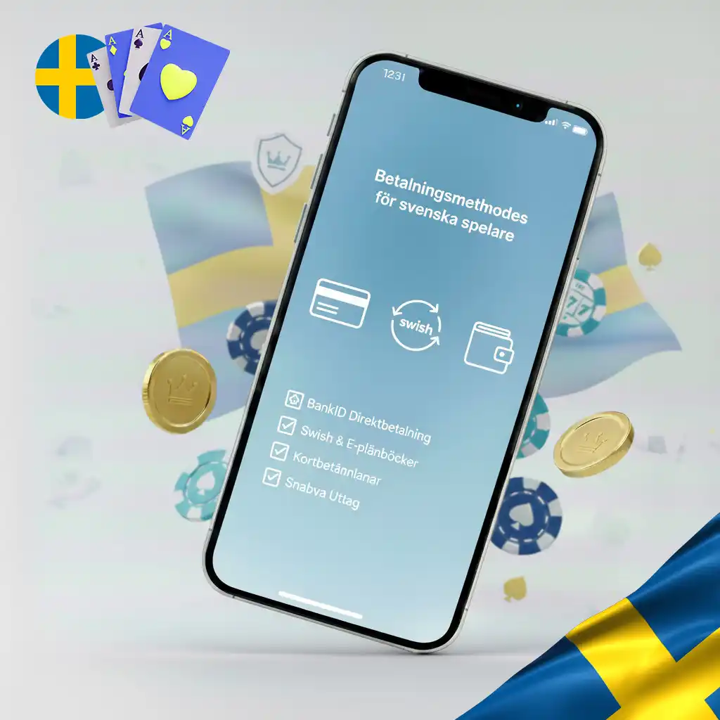 Betalningsikoner som kort, Swish och digital plånbok