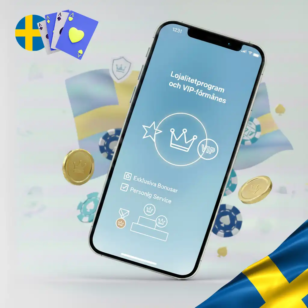 VIP-symbol med stjärnor och nivåer